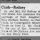 Marriage of Rodney / Clark