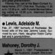 Newspapers.com - Democrat and Chronicle - 4 Mar 1997 - Page 6 Obituary for Adelaide M. Lewis