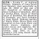 Obituary for LEIN - Estelle F.