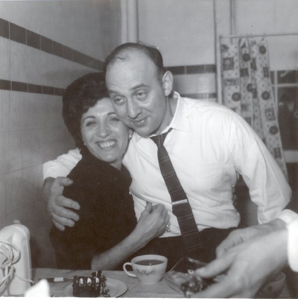 George Singer with (Not know, possibly a wife?)