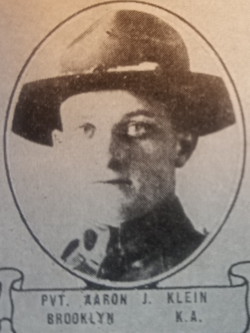 Pvt Aaron J. Klein